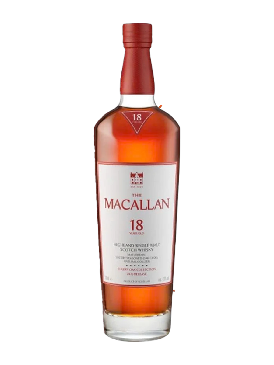 Chai Whisky The Macallan 18 Years Old Sherry Oak 700ml