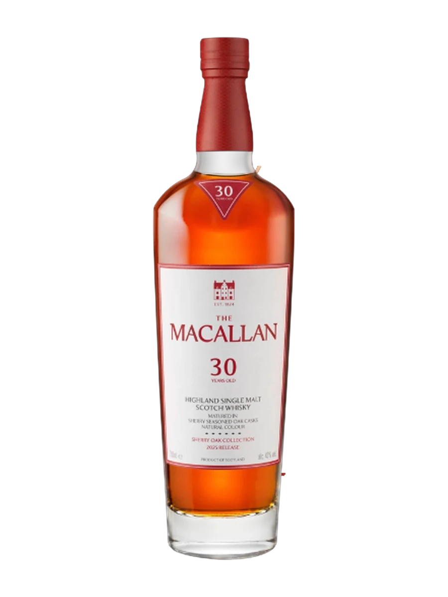Chai Whisky The Macallan 30 Years Old Sherry Oak 700ml