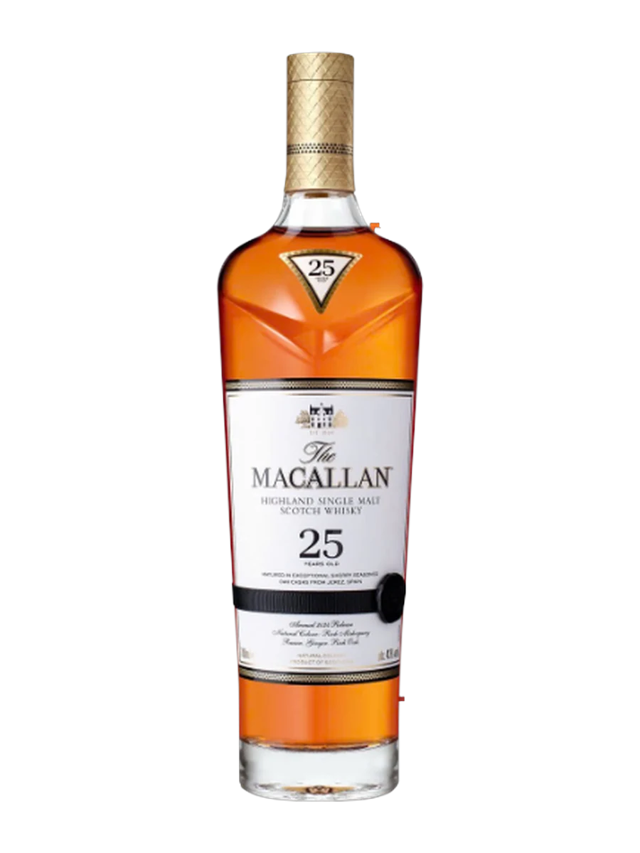 Chai Whisky The Macallan 25 Years Old Sherry Oak 700ml