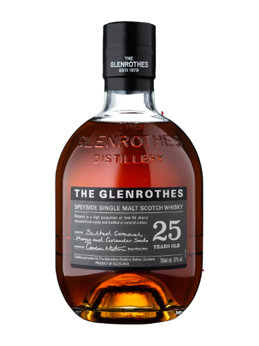 Chai Whisky The Glenrothes 25 Years Old 700ml