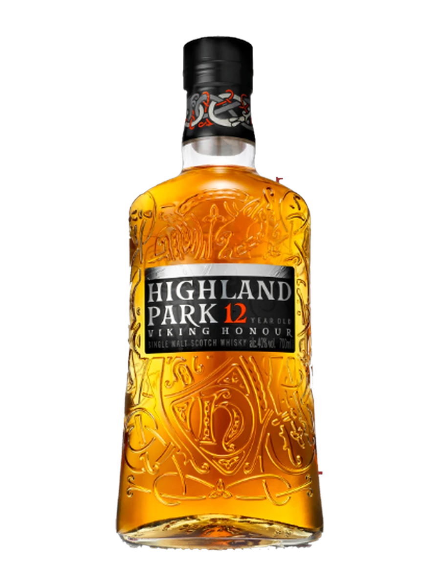 Chai Whisky Highland Park 12 Years Old Viking Honour 700ml