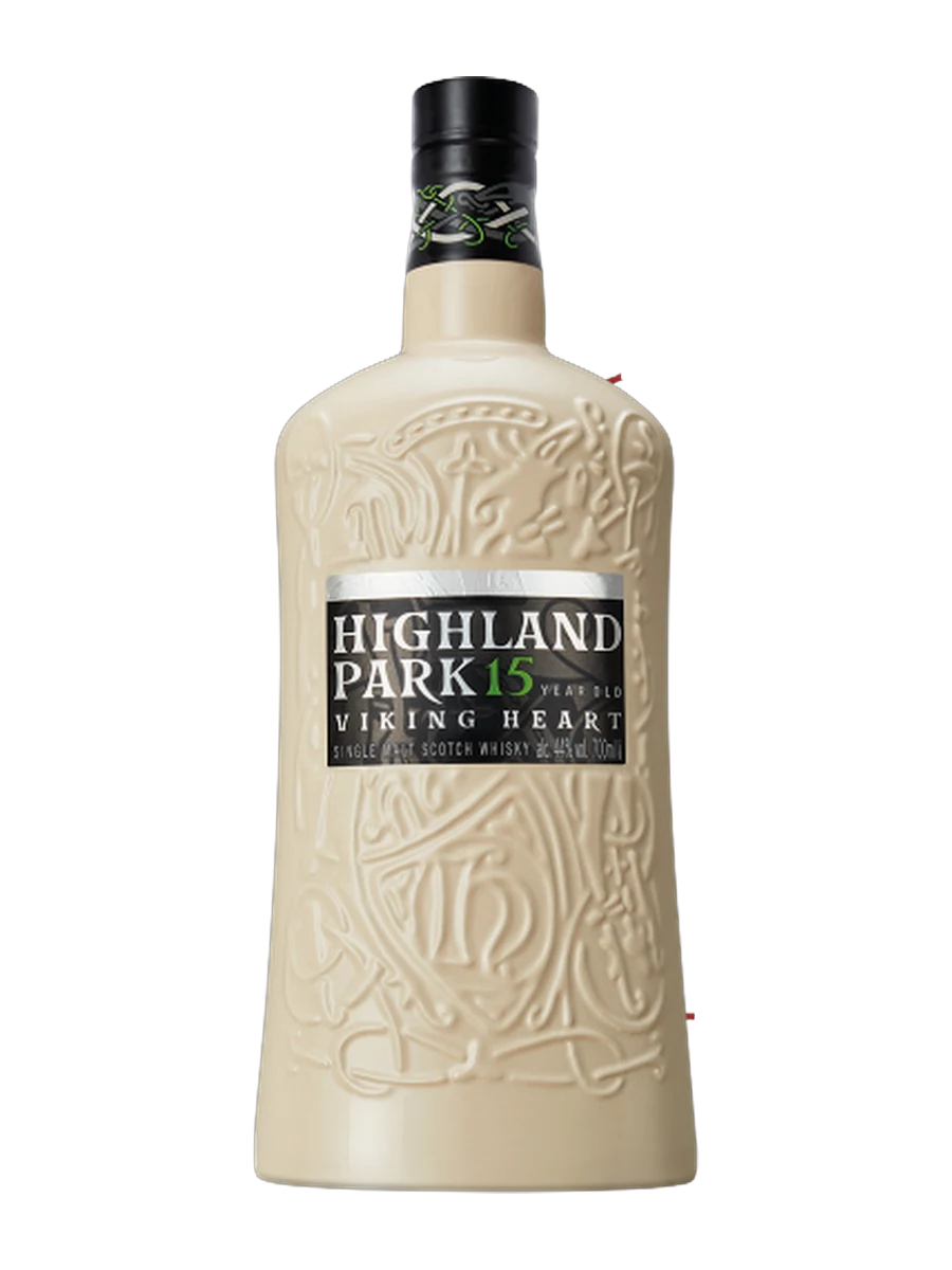 Chai Whisky Highland Park 15 Years Old Viking Heart 700ml