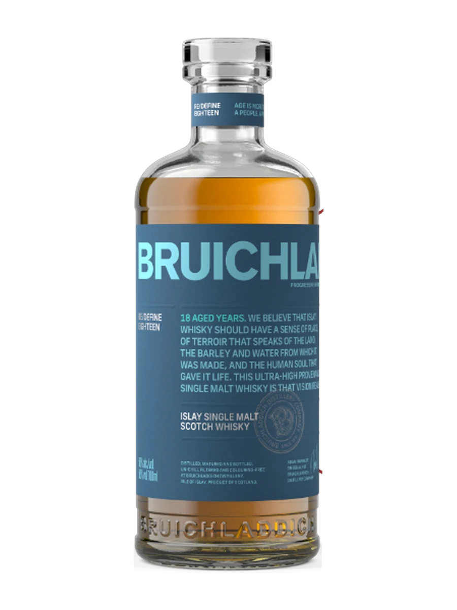 Chai Whisky Bruichladdich 18 Years Old 700ml