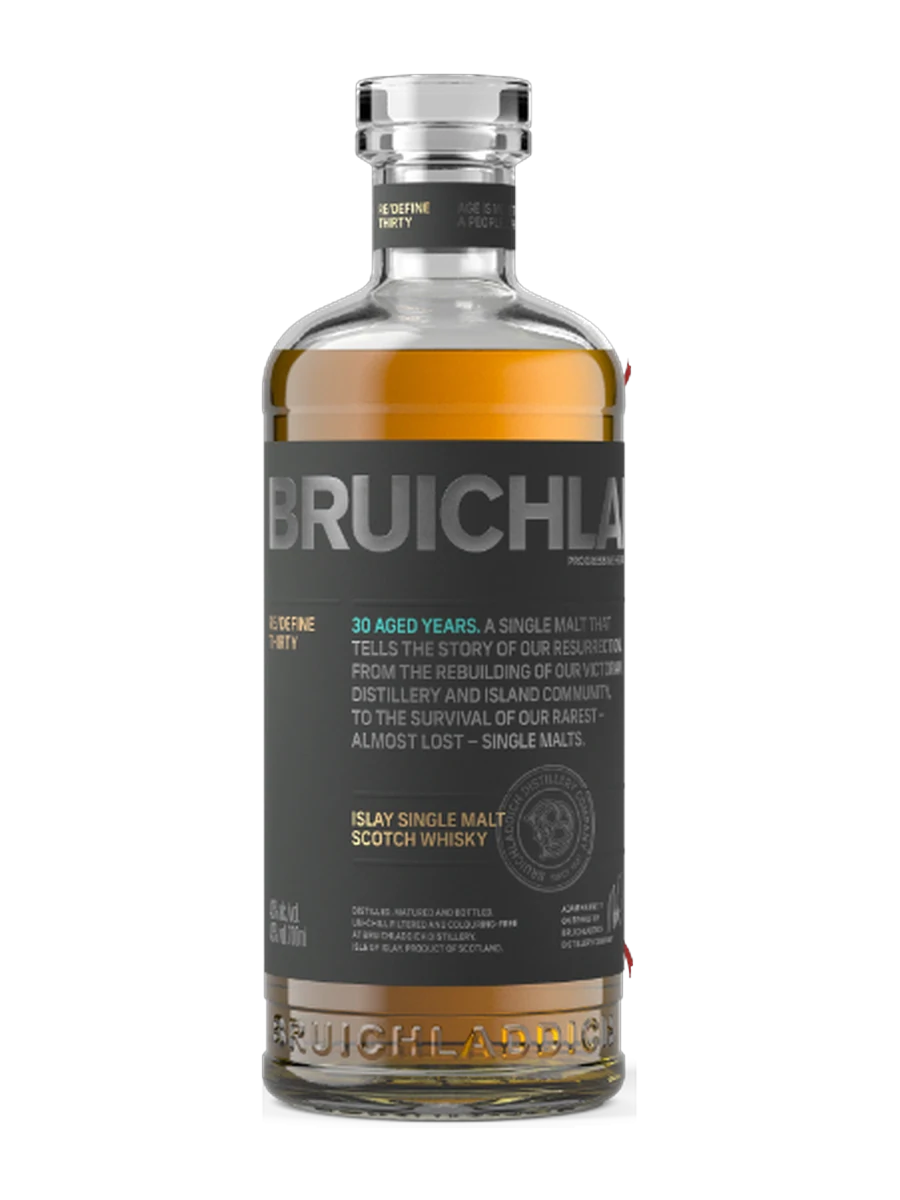 Chai Whisky Bruichladdich 30 Years Old 700ml