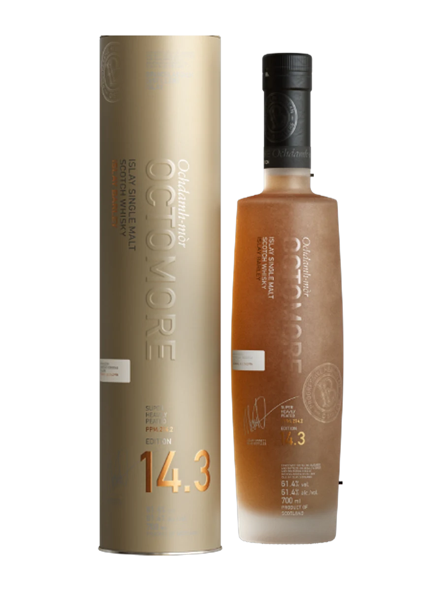 Chai Whisky Octomore 14.3 700ml