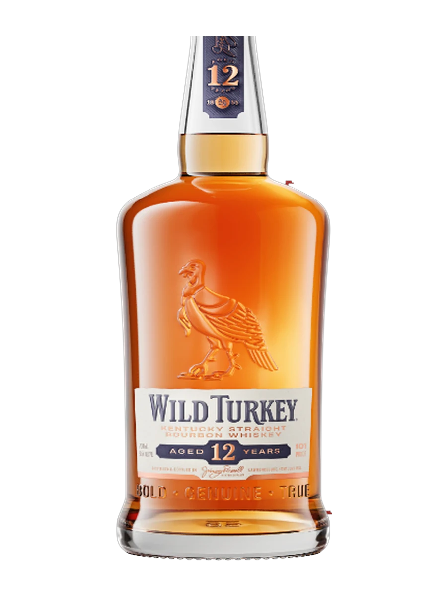 Chai Whiskey Wild Turkey 12 Years Old 700ml