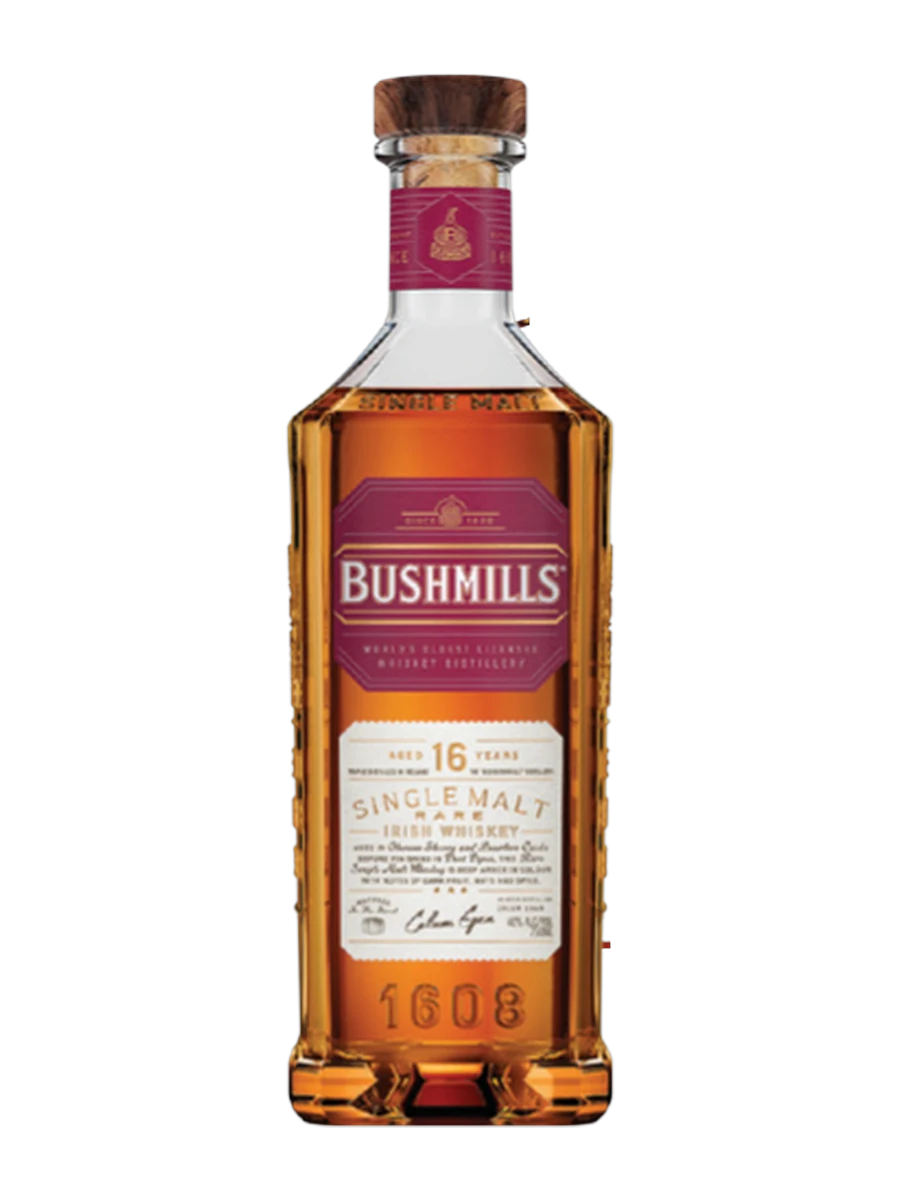 Chai Whiskey Bushmills 16 Years Old Single Malt 700ml