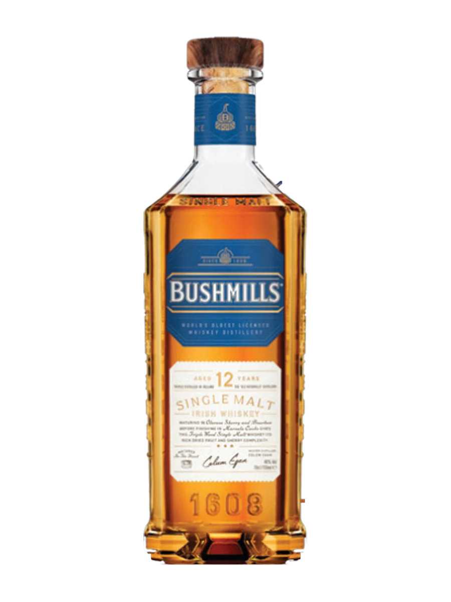 Chai Whiskey Bushmills 12 Years Old 700ml