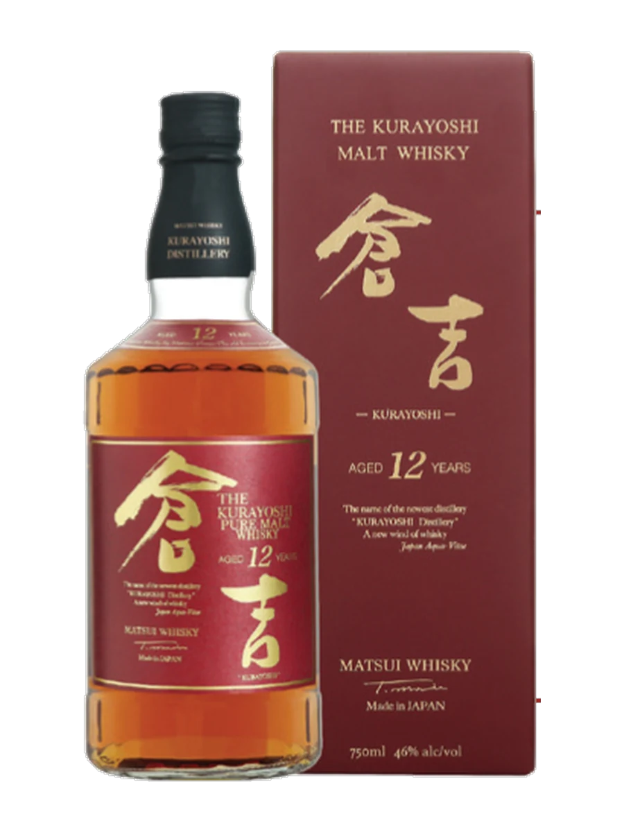 Chai Whisky The Kurayoshi 12 Years Old 700ml