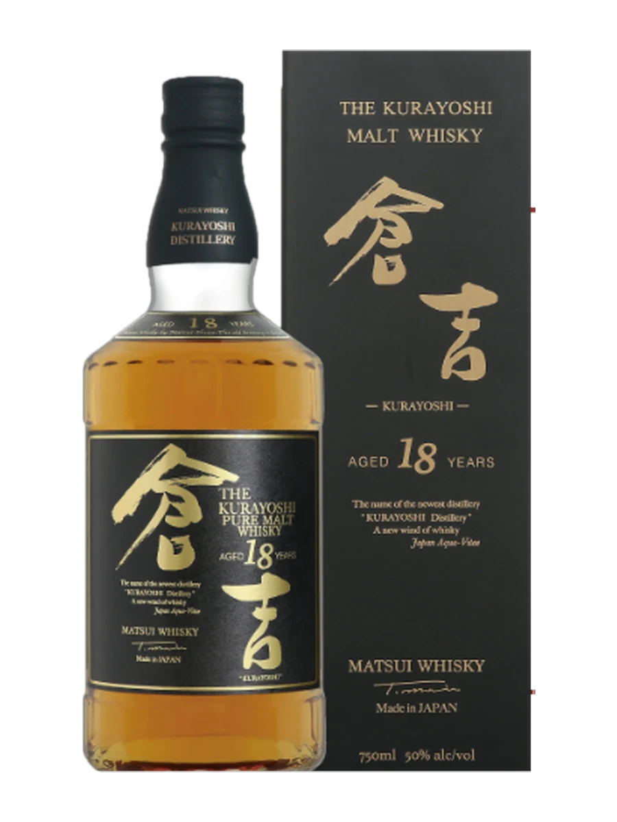 Chai Whisky The Kurayoshi 18 Years Old 700ml