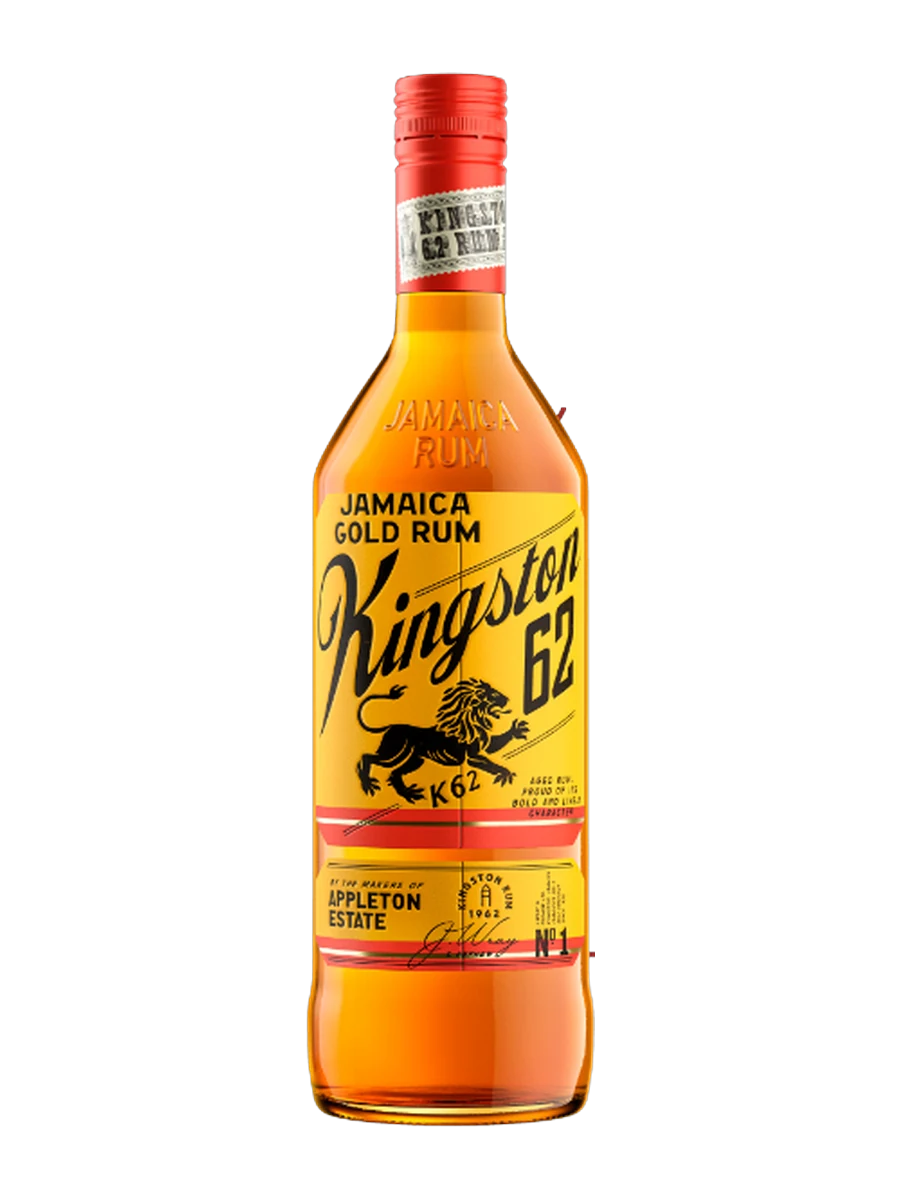 Chai Rum Kingston 62 Gold 750ml