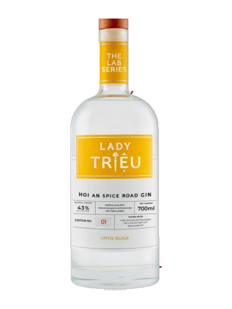 Chai Gin Lady Triệu Lab Series Hội An Spice Road 700ml