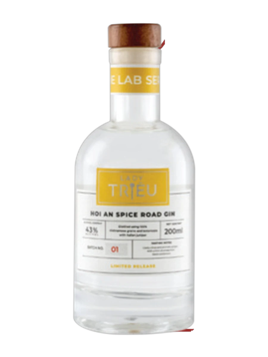 Chai Gin Lady Triệu Lab Series Hội An Spice Road 200ml