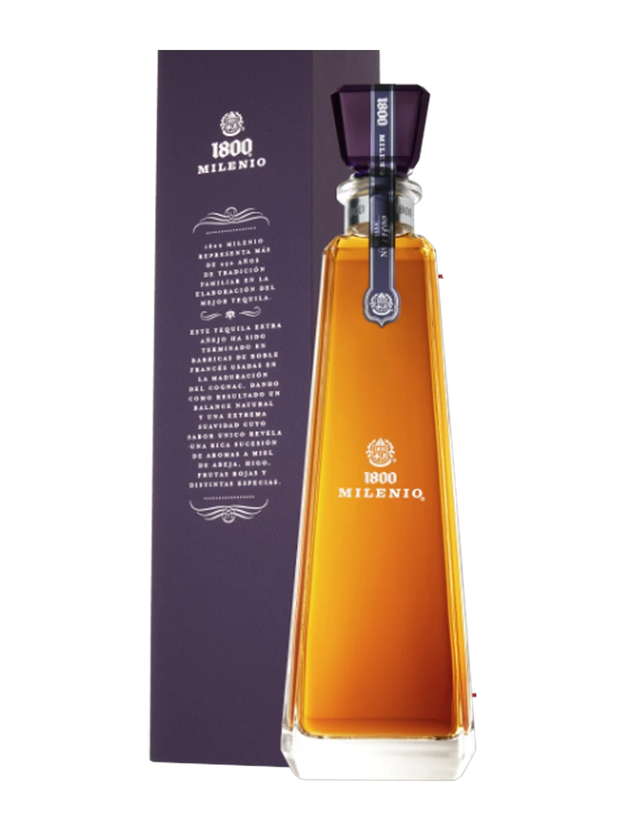 Chai Tequila 1800 Milenio Extra Añejo 750ml