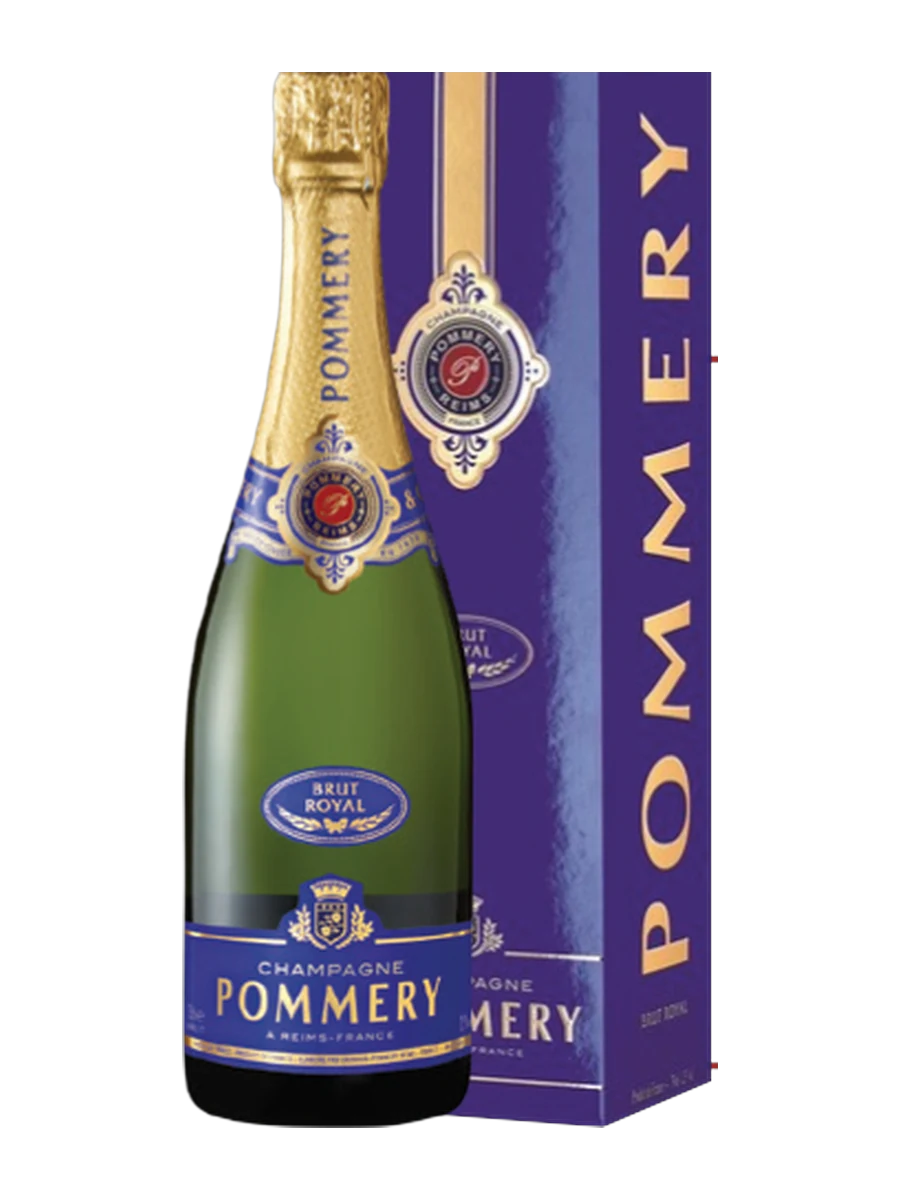 Chai Champagne Pommery Brut Royal (hộp quà) 750ml