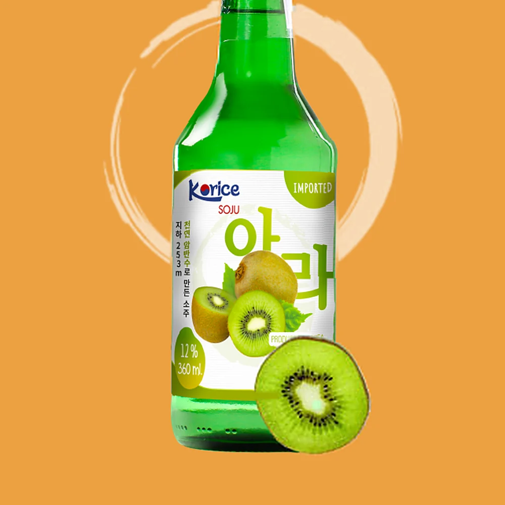 Soju Korice Hương Kiwi 12% 360ml — Hương vị & cảm nhận
