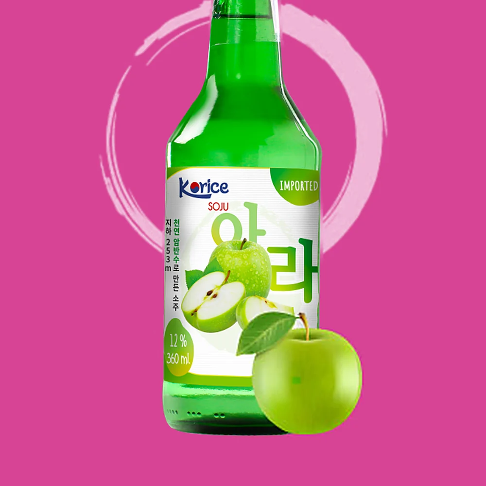 Soju Korice Hương Táo 12% 360ml — Hương vị & cảm nhận